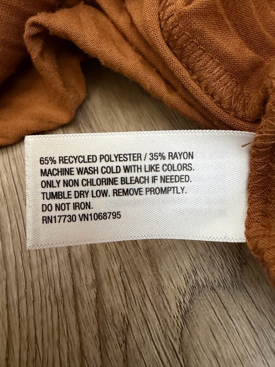 a new day Rust-Brown Pleated Maxi Dress - Picture 6 of 6